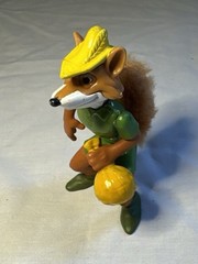 Disney’s Vintage Robin Hood PVC Toy Action Figure w/ Fur Tail