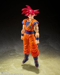 Bandai Dragon Ball Z S.H.Figuarts Super Saiyan Son Goku (Saiyan God Instilled wi