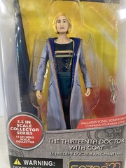 Doctor Who The 13th Thirteenth Dr. Jodie Whittaker Figure 5.5″ NEW w/ Coat Sonic
