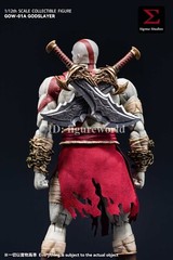 Pre-order SIGMA STUDIOS GOW-01A 1/12 The God Kratos Ghost of War Action Figure