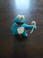 Sesame Street Cookie Monster Tap Dancing Figure Applause
