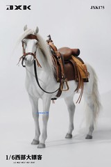 JXK175 1/6 Wild West Red Dead Horse & Harness F 12″ Figure Accessory Decoration