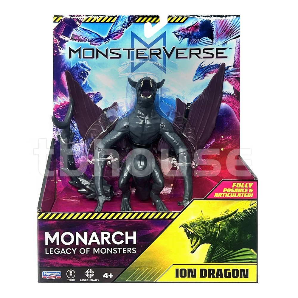 ION DRAGON figure GODZILLA toy MONSTERVERSE playmates MONARCH LEGACY OF MONSTERS