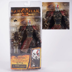 Classic Game NECA God of War 2 II Kratos in Ares Armor W Blades 7″ PVC Action Fi