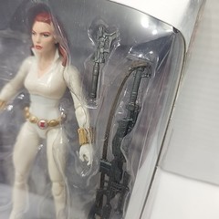 Marvel Legends Black Widow Deadly Origin White Suit Action Figure Hasbro