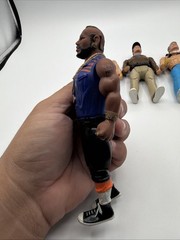 1983 Lot Of 2 The A-Team Murdoch Mr T John Hannibal Smith 6 Inch Figures A Team