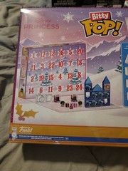Funko Disney Princess Bitty Pop Countdown Advent Calendar 24Pc Set New & Sealed