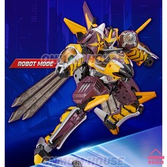 Metal Cardbot W PHANTOM HORNET Transforming Helicopter Robot Korean Toy 2025