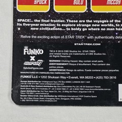 ‘Funko’ Super 7 ReAction Star Trek Figure SULU 3 3/4″ Loose 2015 UNPUNCHED Card