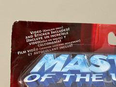 Masters of the Universe Battle Sound He-Man Action Figure Mattel 2001 NEW w/ VHS
