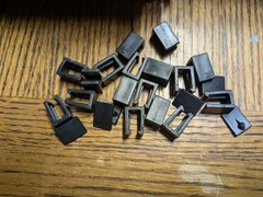 WWE Jakks guardrails barricades LOT OF 17 with clips NO Figure