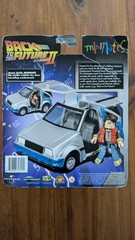 Minimates Back to the Future Time Machine Mini-Vehicle with Marty McFly