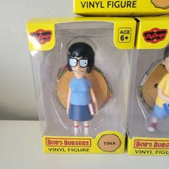 Bob’s Burgers 4″ Figures By Culturefly SET OF 5 Tina Louise Gene Linda Bob NEW