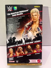 WWE Elite From The Vault Series 4 Cody Rhodes Torn Pec Wrestling Figure – 2024