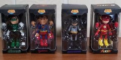 HEROCROSS Justice League Mini Hybrid Metal Action Figures Series DC Comics Set