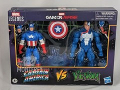 Marvel Legends Series Gamerverse CAPTAIN AMERICA vs. VENOM Collectible NEW