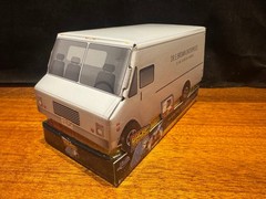 BACK TO THE FUTURE TIME MACHINE (Frosted) 40th 1:32 Die-Cast Metal Vehicle