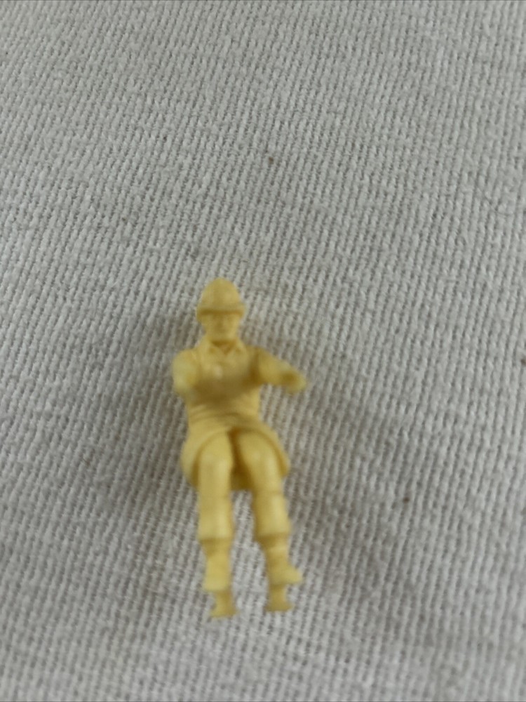 Hard Plastic/ Resin Fireman Driver Figure 2”