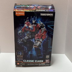 Blokees Classic Class 01 Transformers Optimus Prime Model Kit New In Torn Box.