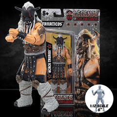 Black Taurus “The Beast Mortos” Legends of Lucha Libre Premium 1:12 Scale 6″