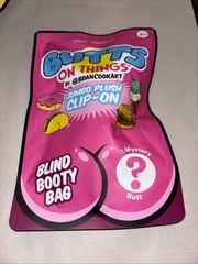 6x Butts On Things By Brian Cook Art Blind Booty Bag w/ Mystery Butt Figures