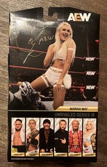 AEW Unrivaled MARIAH MAY Series 18 #193 Chase 1 of 5000 Limited Edition Figure