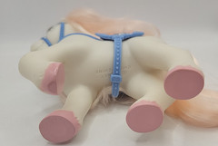 Disney Princess Palace Pets Cinderellas Blue and White Pony “Bibbidy” Pink Mane