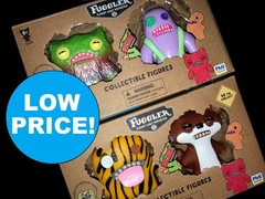 Lot of Fuggler Mini Figure Collectible Vinyl 2 Pack 2 inch Non-flocked Hard Toys
