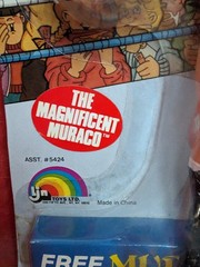 🔴 Vintage LJN Wrestling Superstars THE ROCK DON MAGNIFICENT MURACO 22 back 1985