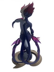 Official League of Legends Evelynn Unlocked Heart Base Statue #12 Riot Games