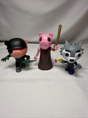 PIGGY Minifigure Collectible Figure Mini Toon Phat Mojo PVC Set of 3