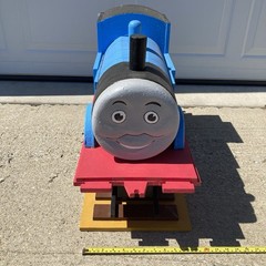 Thomas The Tank Engine Prop Handmade Parade Company Custom Sculpt Foam Train!