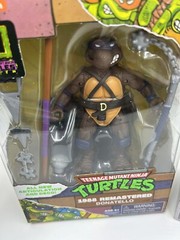 Two Teenage Mutant Ninja Turtles 1988 Remastered and Original Sketch Donatello