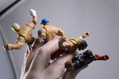 WWE Knuckle Crunchers Lot Cody Rhodes Roman Reigns John Cena Seth Rollins