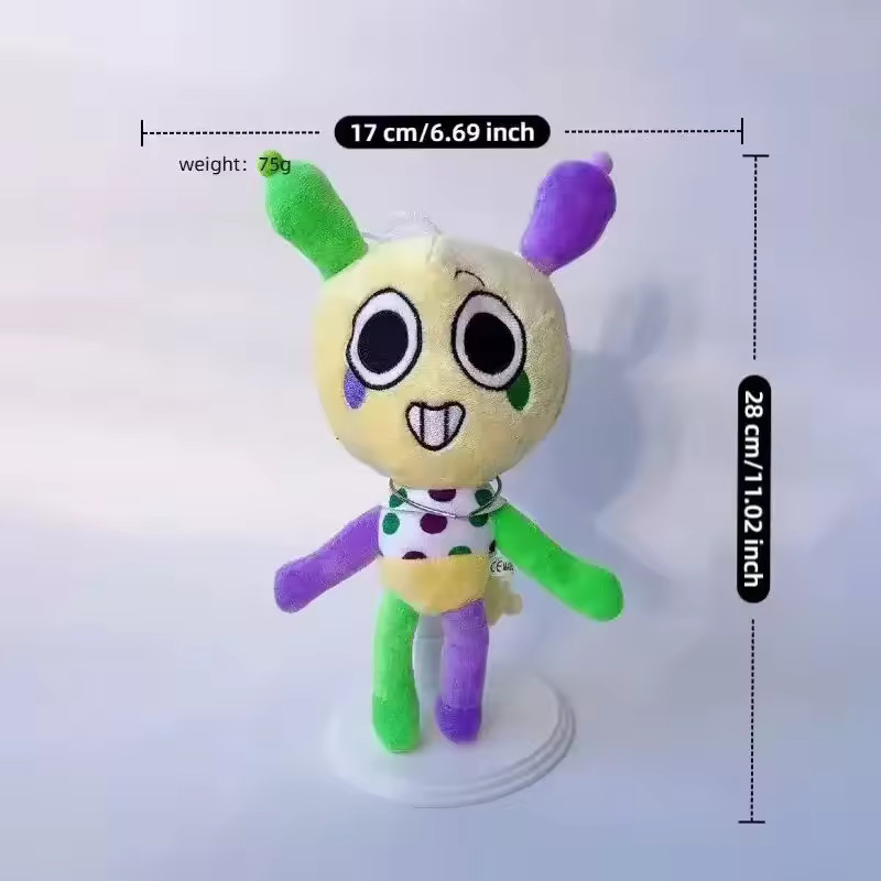 xian ren hua NEW Dandy’s World Game Plush Looey Figure Stuffed Doll Toy