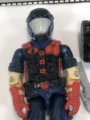 VINTAGE GI JOE ARAH COBRA VIPER 1986 COMPLETE WITH CARD HASBRO