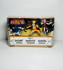 Shonen Jump Squad 7 Naruto Uzumaki Sasuke Uchiha Sakura Haruno 2007 Mattel