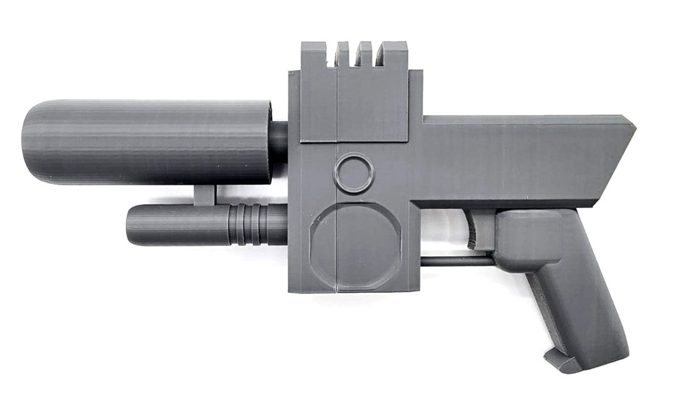 Batman The Animated Series: 3D Printed Mr Freeze Ray Gun Prop & Fantasy