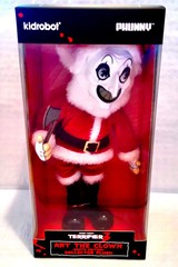 Kidrobot Terrifier 3 Santa Art The Clown Vinyl Collector Plush Horror 2026 NEW