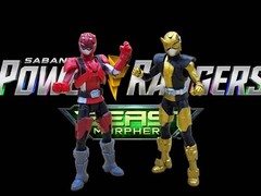 2019 Hasbro Power Rangers Beast Morphers Gold & Red Ranger 6″ Action Figures