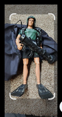GI Joe Vs. Cobra Spy Troops 12″ Air Assault Barrel Roll Parachute Figure. 1994
