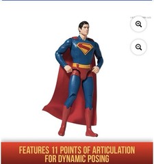 DC Comics SUPERMAN, 12-inch Superhero Action Figure, for Ages 4 and up