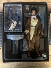 Hot Toys Obi Wan Kenobi Deluxe MMS478 Revenge Of The Sith Opened Complete