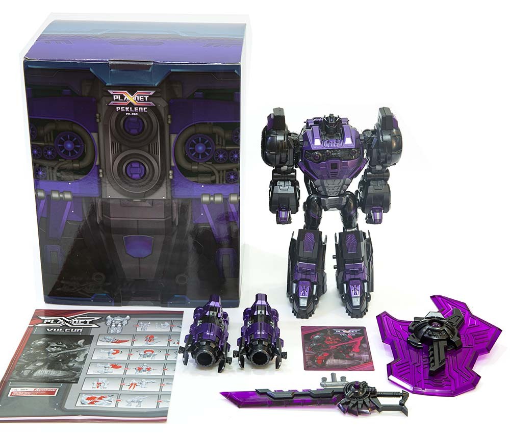 New Planet X PX-06D PX06d Dark Vulcun Grimlock Peklenc Action Figure in stock
