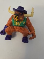 Sheriff Terrorbull VTG 1991 Hasbro Cowboys of Moo Mesa Toy Action Figure RARE