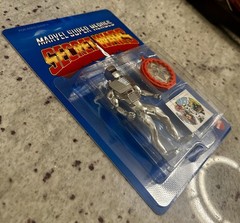 Custom “Mattel” Secret Wars CHROME EDITION – ROM -the Spaceknight+Secret Shield