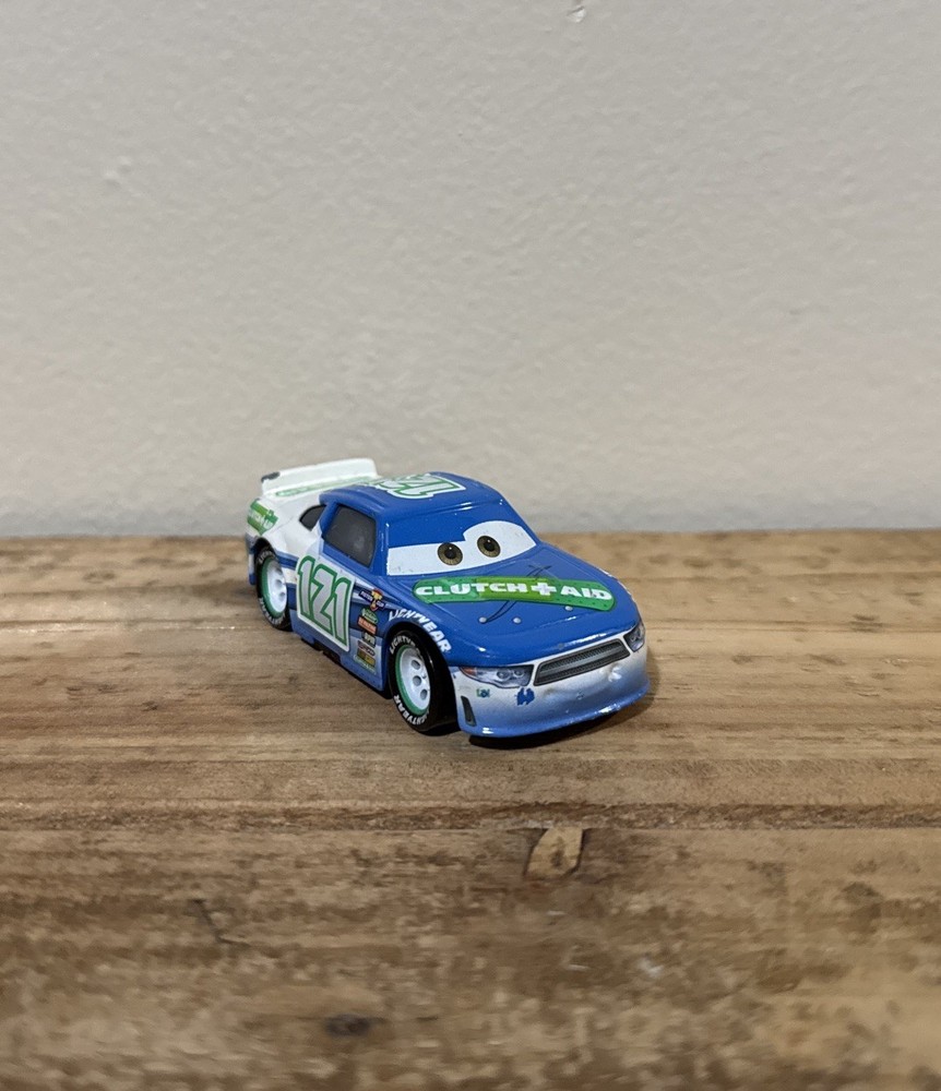 Mattel Disney Pixar Cars 3 Dino Draftsky #121 Clutch Aid Piston Cup Racers