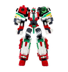 Metal Cardbot W Mega Ambler Transforming Robot Action Figure Toy Korean Anime