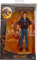 Jurassic World Amber Collection Owen Grady (Chris Pratt) 6 Inch Action Figure