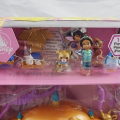 Disney Animators Collection Littles Jasmine Palace Playset Aladdin 10 Piece Set
